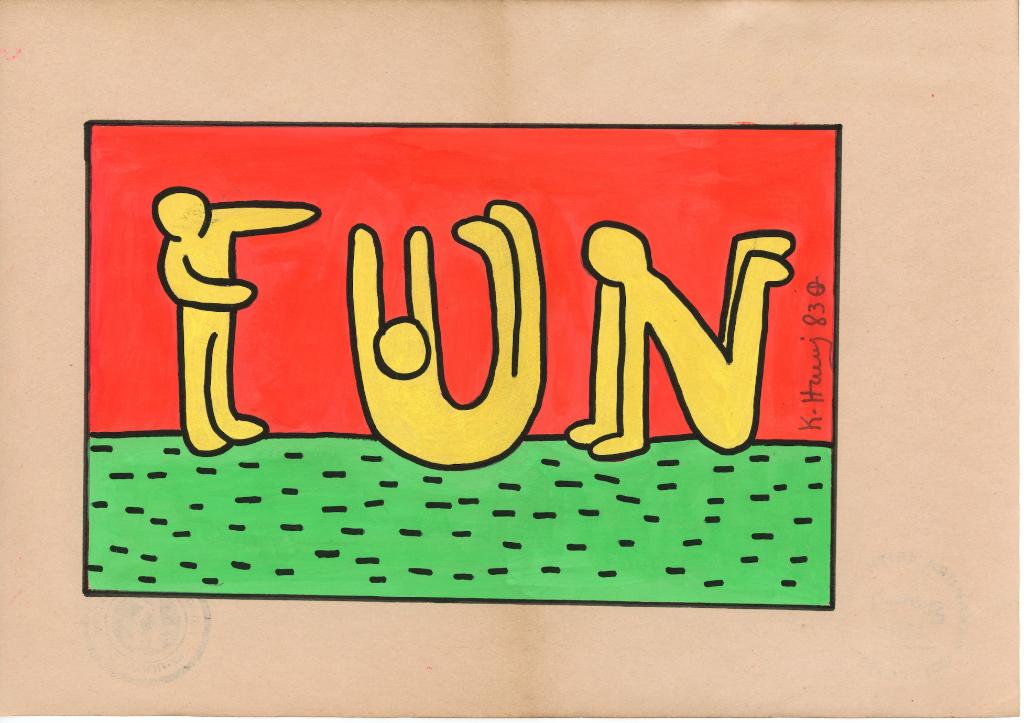 Keith Haring Artwork, Envoi