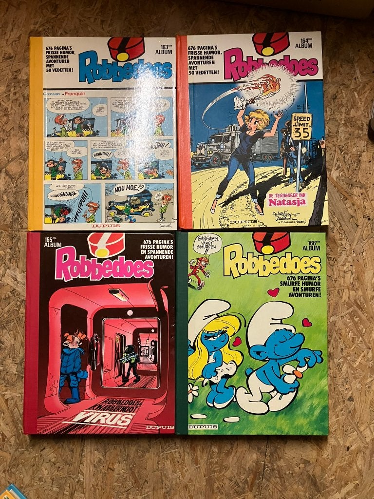 Robbedoes weekbladen en bundelingen jaargang 1982 -2005, Plusieurs BD, Enlèvement, Utilisé