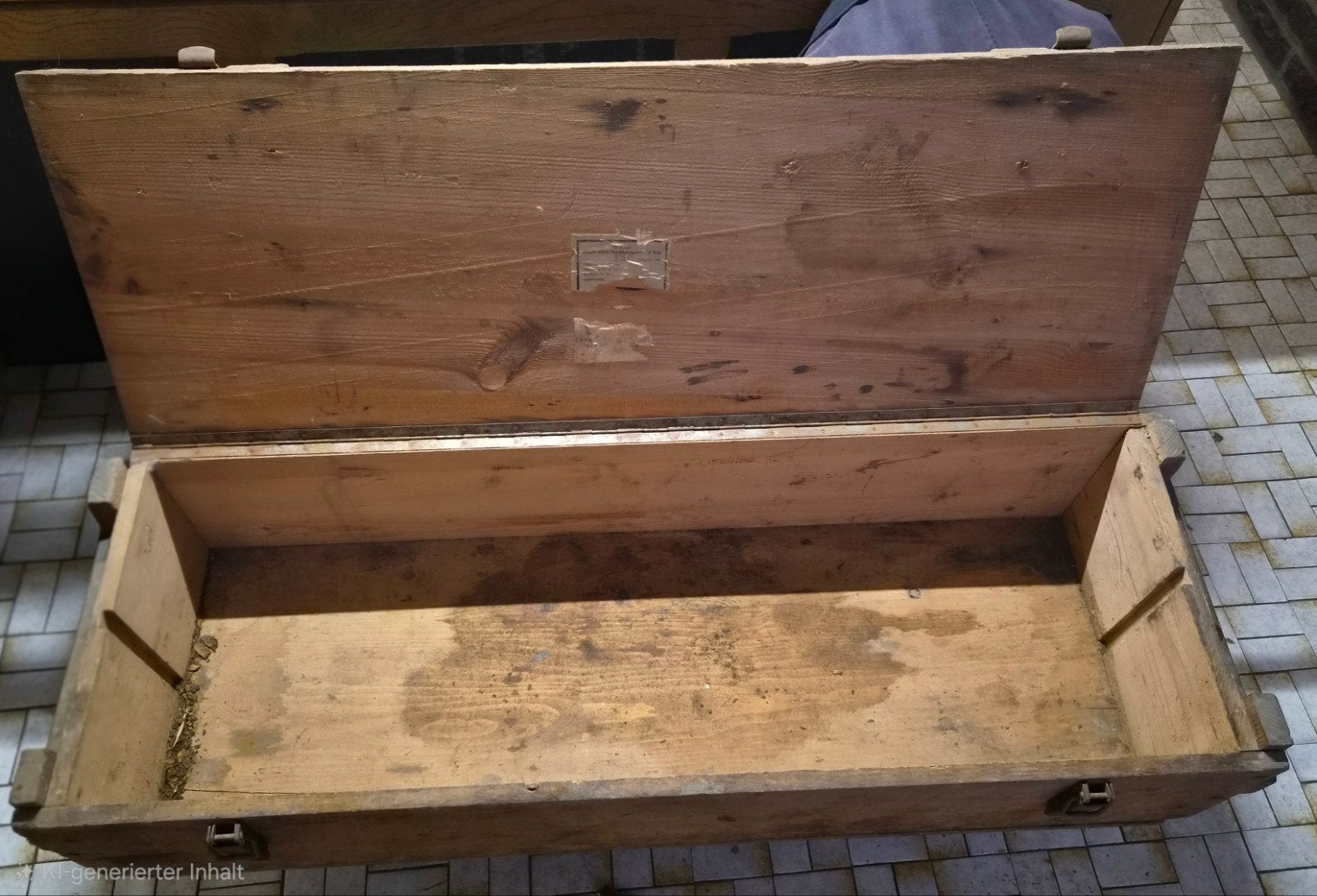 boîte de transport de la Wehrmacht Mines antichars magnéti, Enlèvement