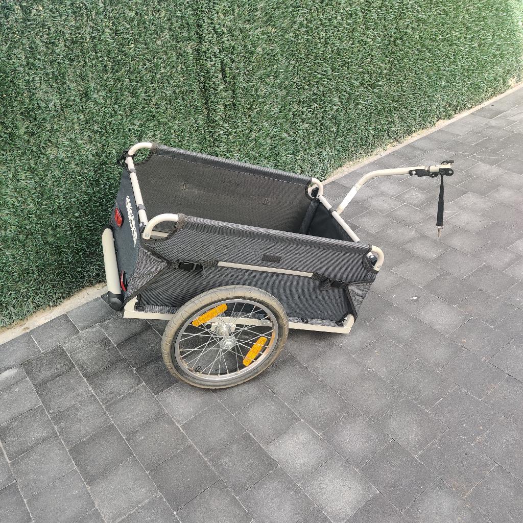 fietskar, Fietsen en Brommers, Fietsaccessoires | Aanhangwagens en Karren, Ophalen, Opvouwbaar, Bagagekar, 20 tot 40 kg