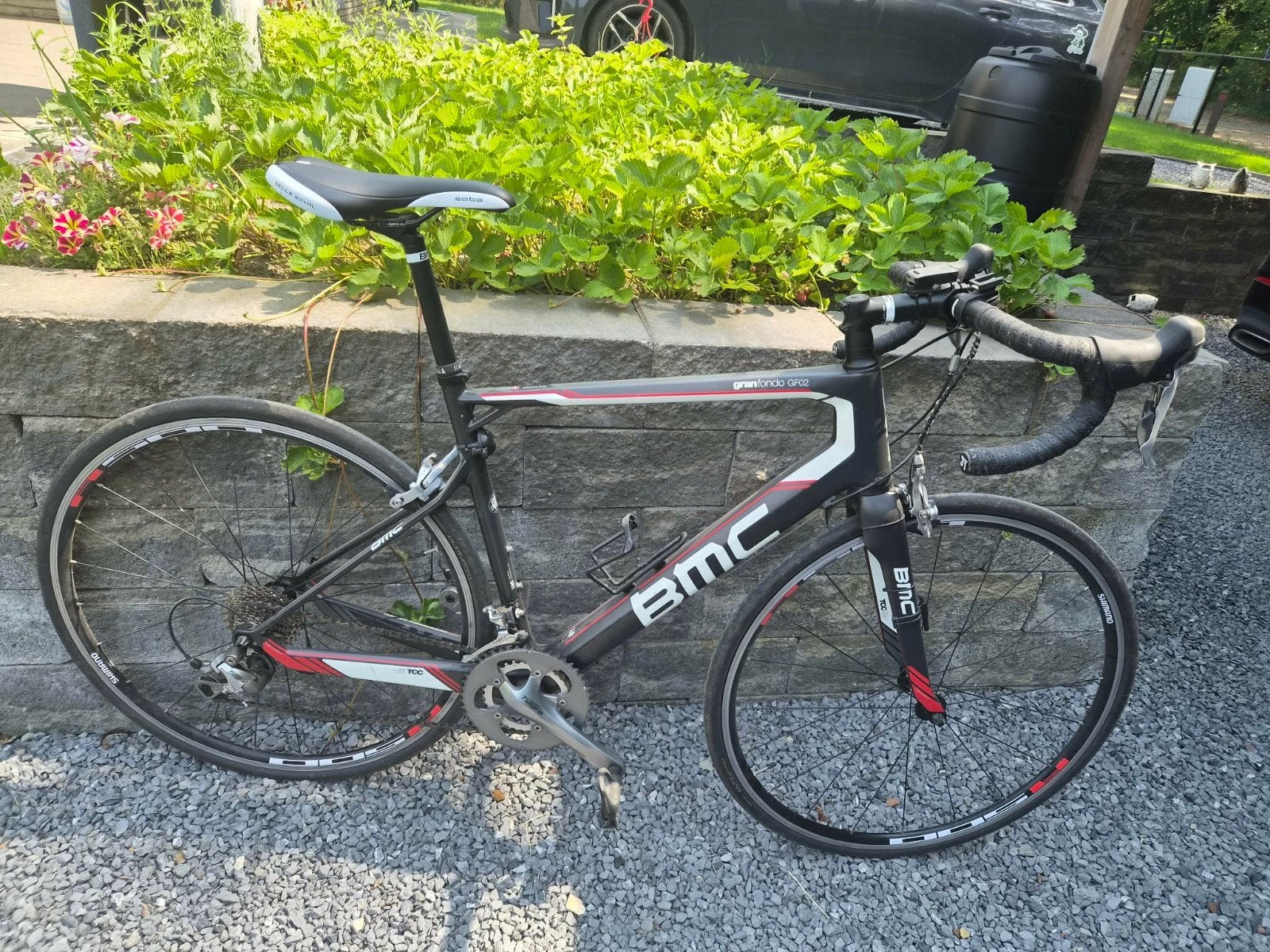 Te koop koersfiets  kader 54 merk bmc, Fietsen en Brommers, Ophalen, Heren