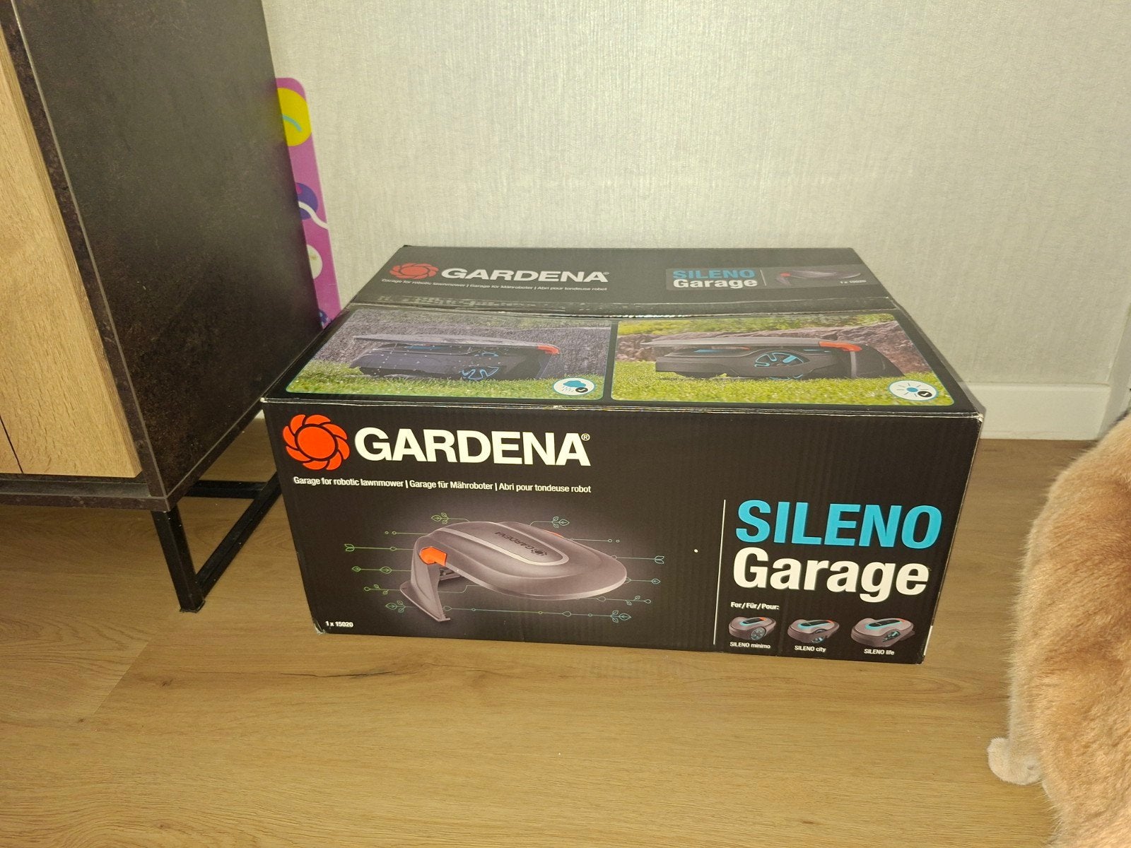 gardena Sileno garage, Ophalen