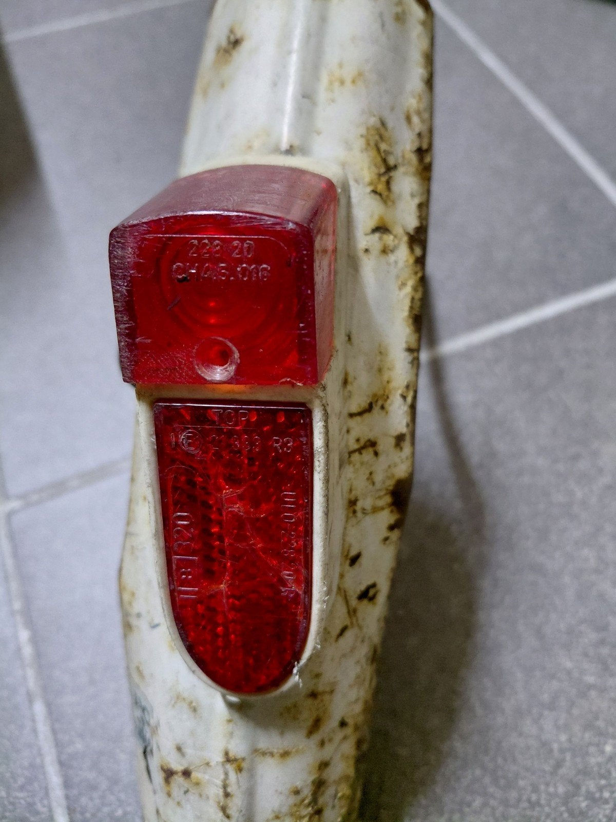 Achterlicht BSA herenfiets, Fietsen en Brommers, Ophalen