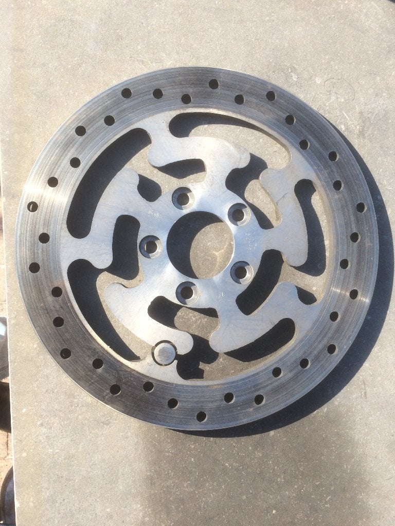 Disque de frein arrière Harley Twincam BREMBO (épais) 6,95mm, Motos, Enlèvement, Utilisé