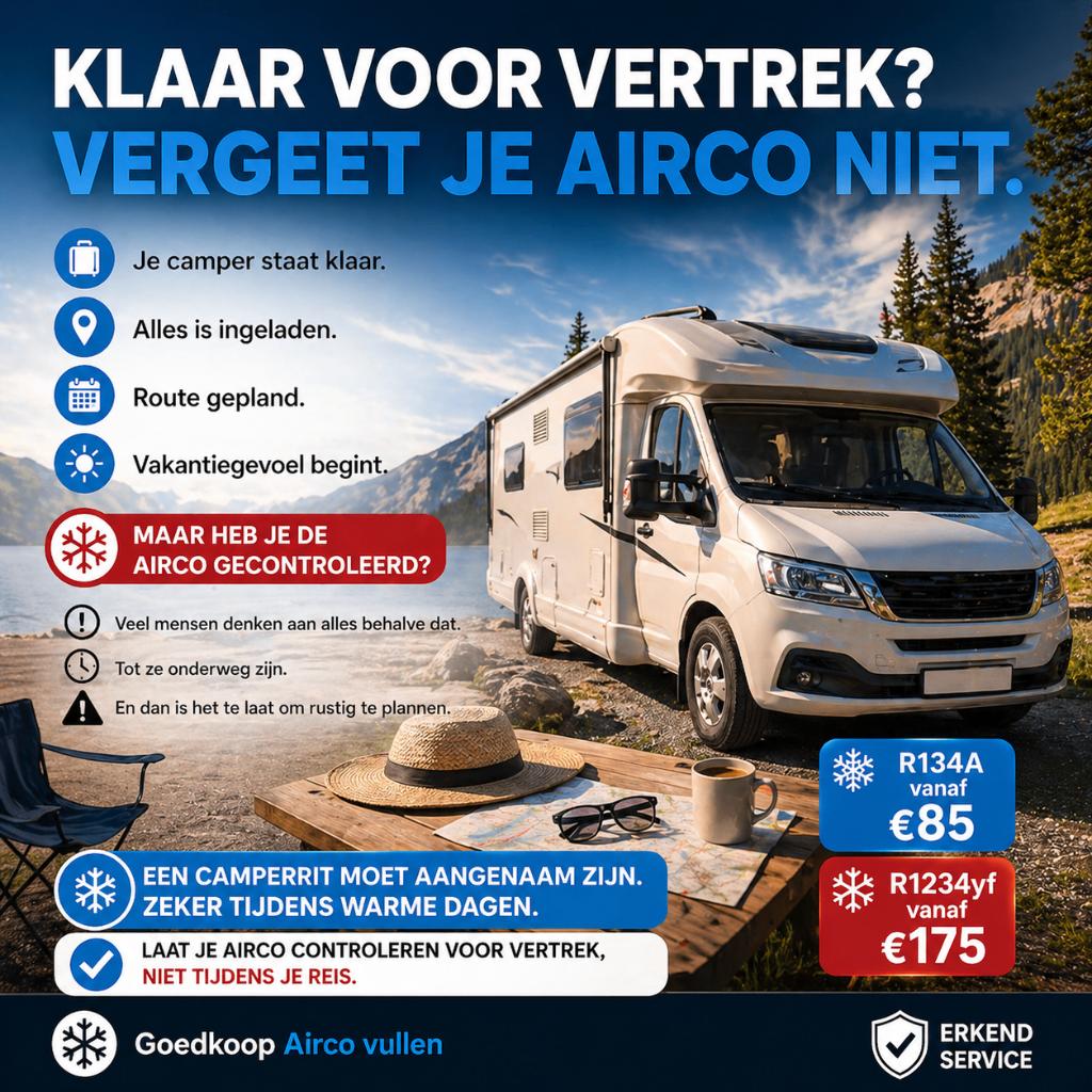 Airco bijvullen/service auto R134A & R1234yf | Kuurne, Ophalen, Nieuw, Daihatsu