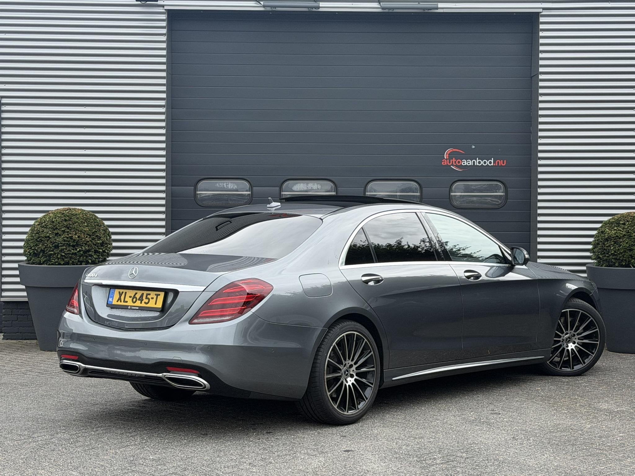 Mercedes-Benz S-klasse 400d 4Matic Lang AMG | Panoramadak |, Auto's, Mercedes-Benz, Automaat, 4 deurs, 2005 kg, Gebruikt