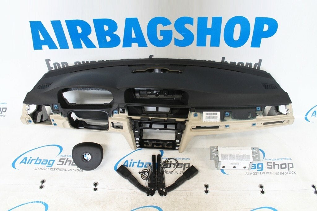 Airbag set - dashboard beige navi bmw 3 serie e90 e91 e92 e9