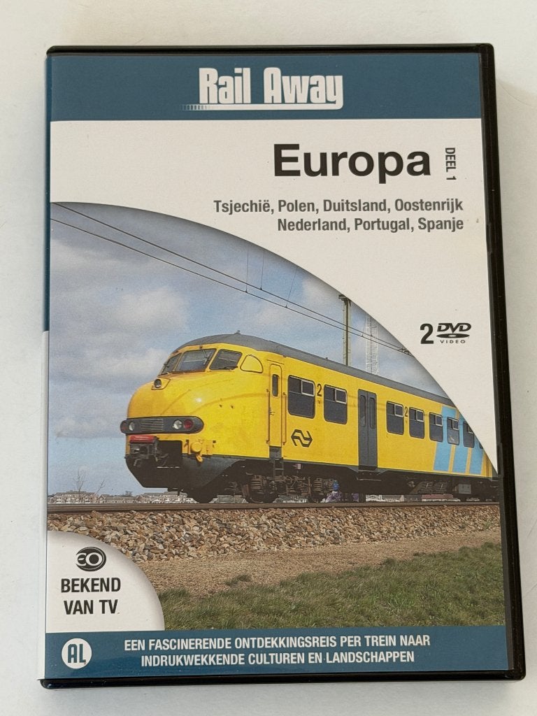 Rail Away - Europa Deel 1 (DVD), CD & DVD, DVD | Documentaires & Films pédagogiques, Enlèvement ou Envoi, Tous les âges, Néerlandais