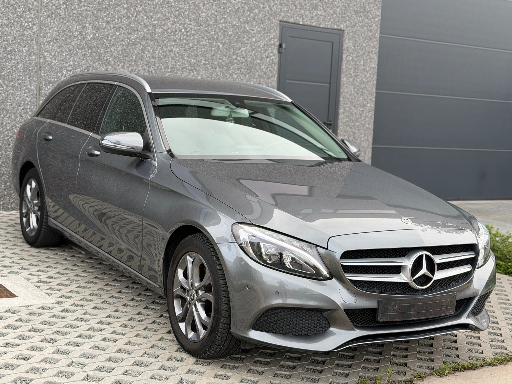 Mercedes-Benz c220d - 01.2018 - 124.000 KM - Automaat ✅, Auto's, Automaat, Elektrische koffer, Particulier, Te koop