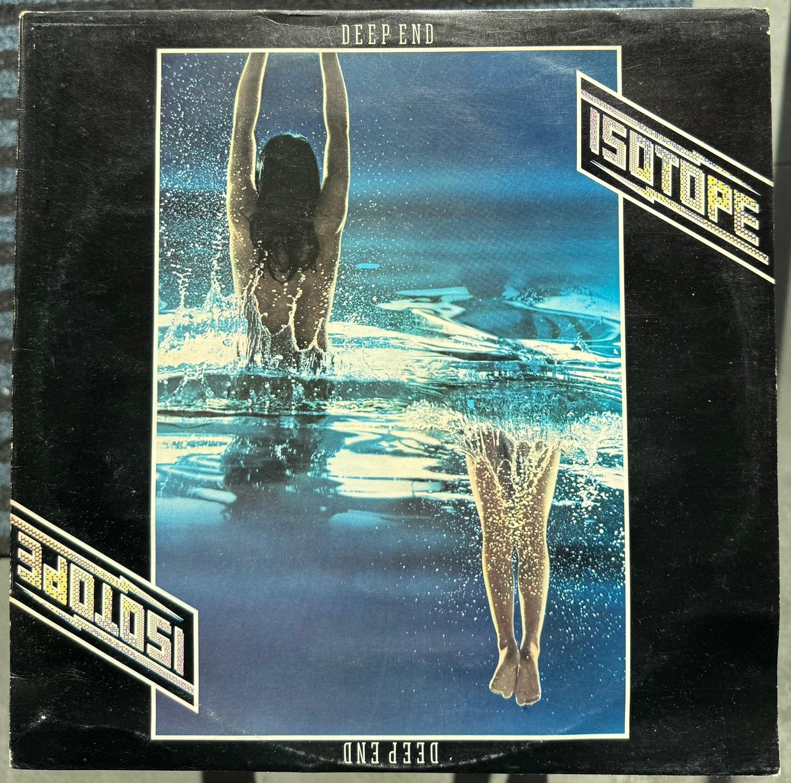 LP Isotope - Deep end, CD & DVD, Vinyles | Rock, Enlèvement ou Envoi, Rock progressif, Utilisé, LP