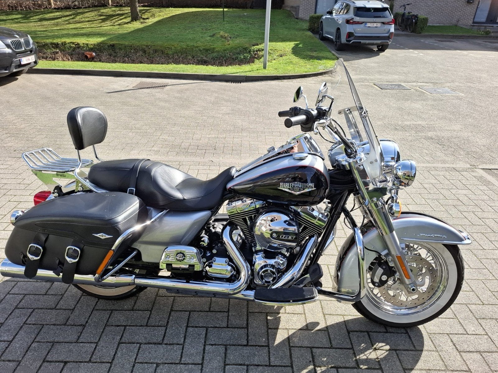 Harley davidson road king classic, Motoren, Motoren | Harley-Davidson, 2 cilinders, ABS, Motorrijbewijs A, Gebruikt