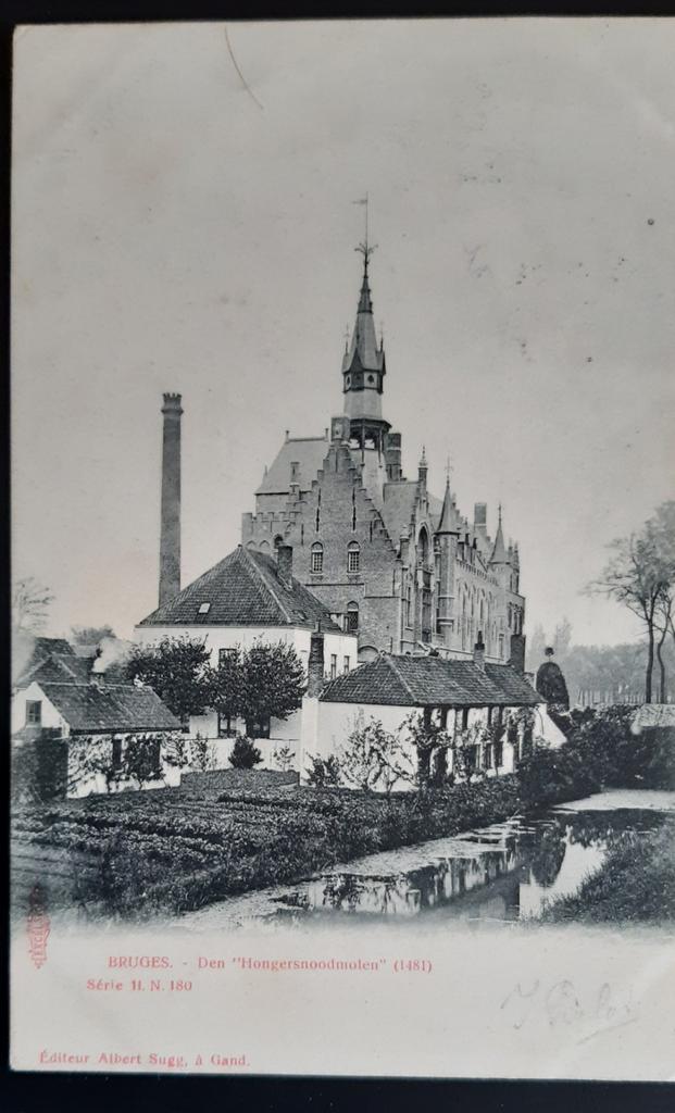 BRUGGE HONGERSNOODMOLEN ZELDZAAM!, Verzamelen, Verzenden