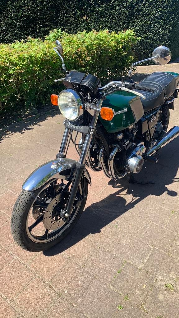 Kawasaki z1000.  Pracht machine 1979., Motoren