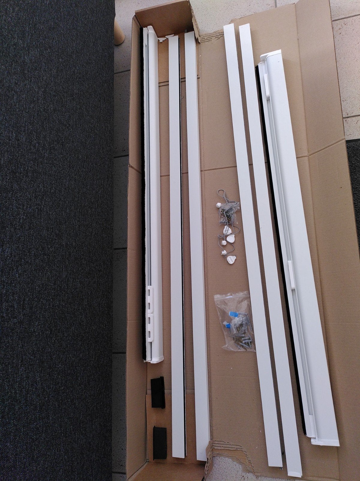 2 inrolbare vliegenramen, Kunststof, Minder dan 200 cm, Nieuw, Ophalen