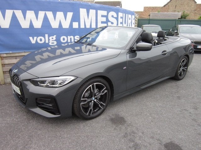 BMW 420iA Cabrio Facelift PROF NAVI + SPORTPAKKET + TREKHAAK, Auto's, BMW, Automaat, 4 zetels, Achterwielaandrijving, Cabriolet