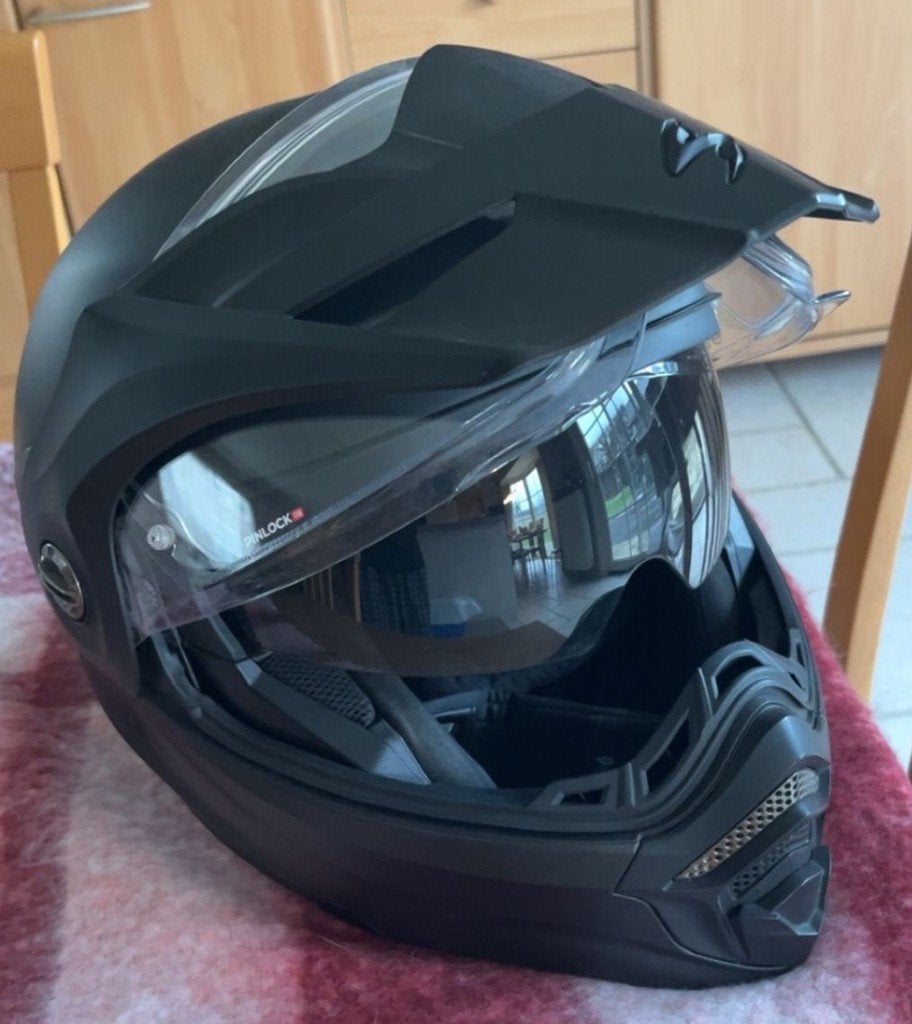 Scorpion ADX-2 cross-over systeemhelm - maat L - als nieuw, Ophalen of Verzenden, Nieuw zonder kaartje, L, Systeemhelm