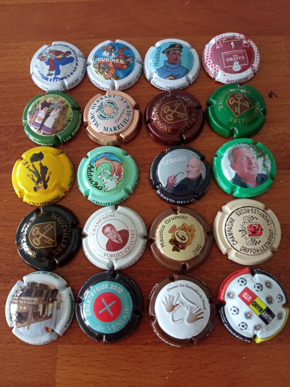 champagne capsules lot 4, Enlèvement ou Envoi