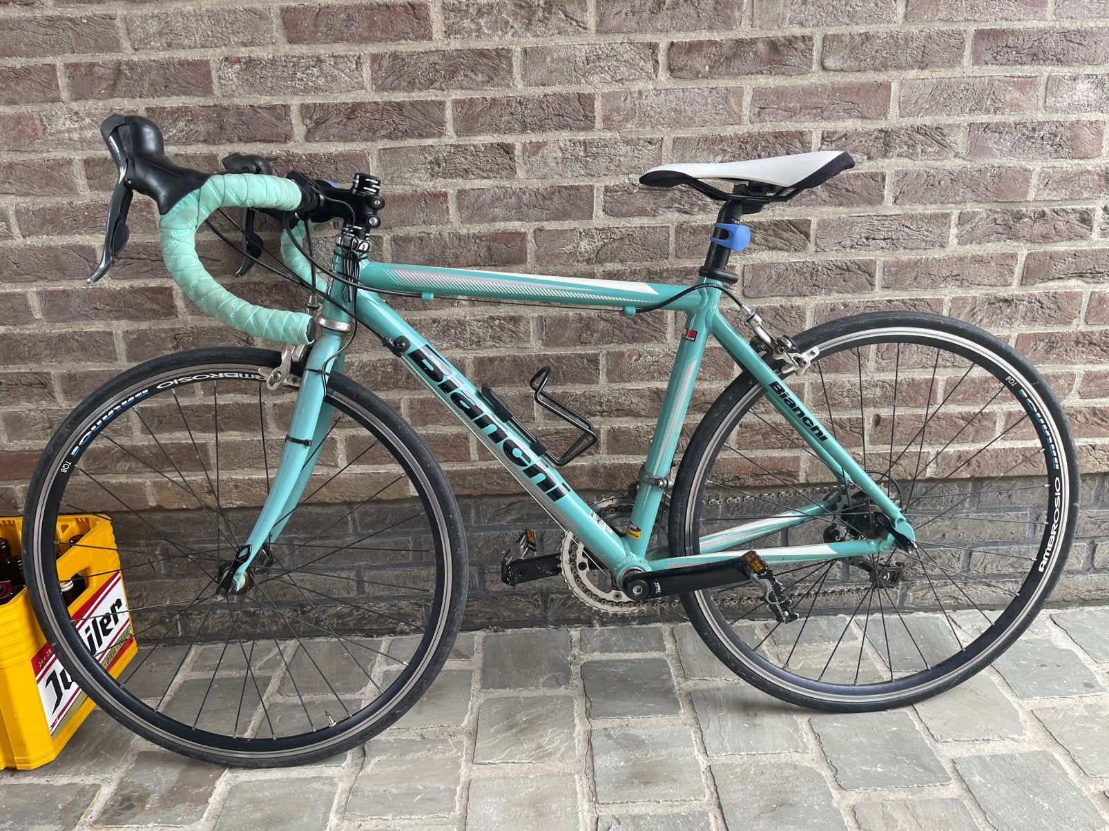 Bianchi kinderkoersfiets, Enlèvement, Comme neuf