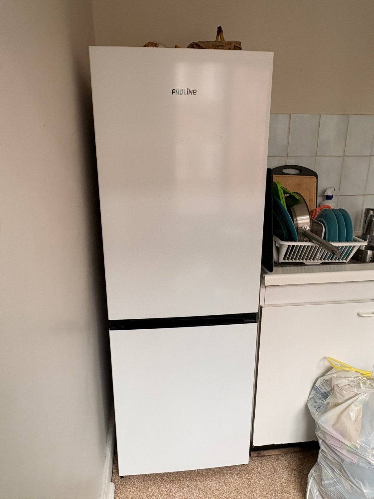 Frigo Proline PLC2300WH, 200 litres ou plus, Enlèvement, Comme neuf