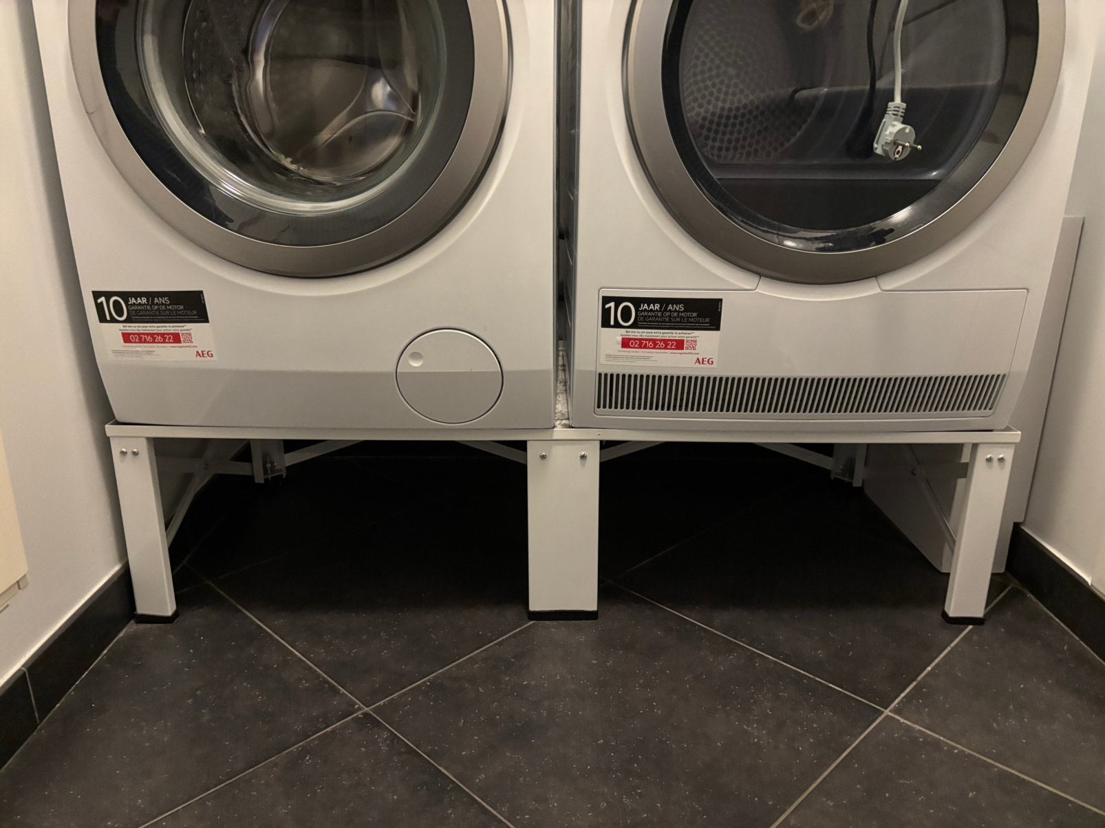 Wasmachine verhoger dubbel., Ophalen, Zo goed als nieuw