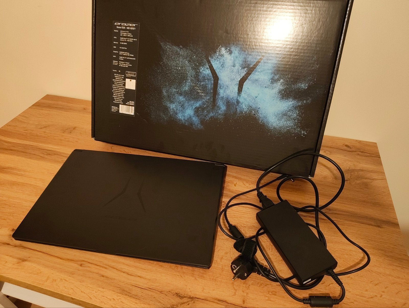 Erazer Medion Scout E20 - RTX 4050 - Intel i5 13420 - DDR5, Enlèvement ou Envoi, 17 pouces ou plus, Medion, 4 Ghz ou plus