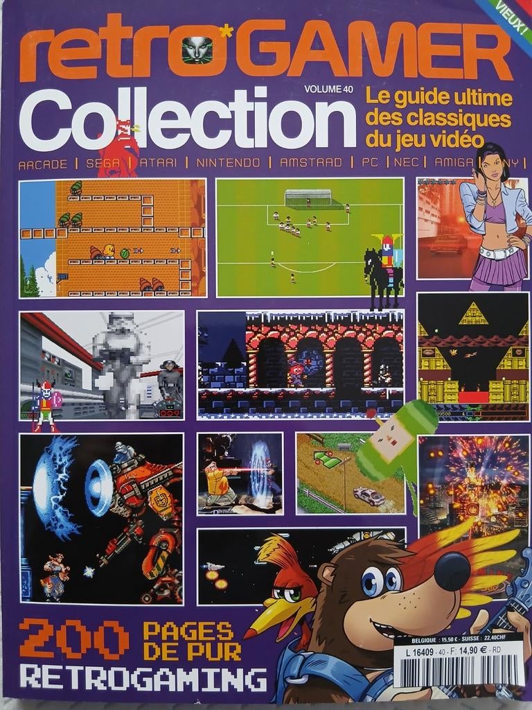 Retro Gamer Collection vol 40, Enlèvement ou Envoi, Comme neuf