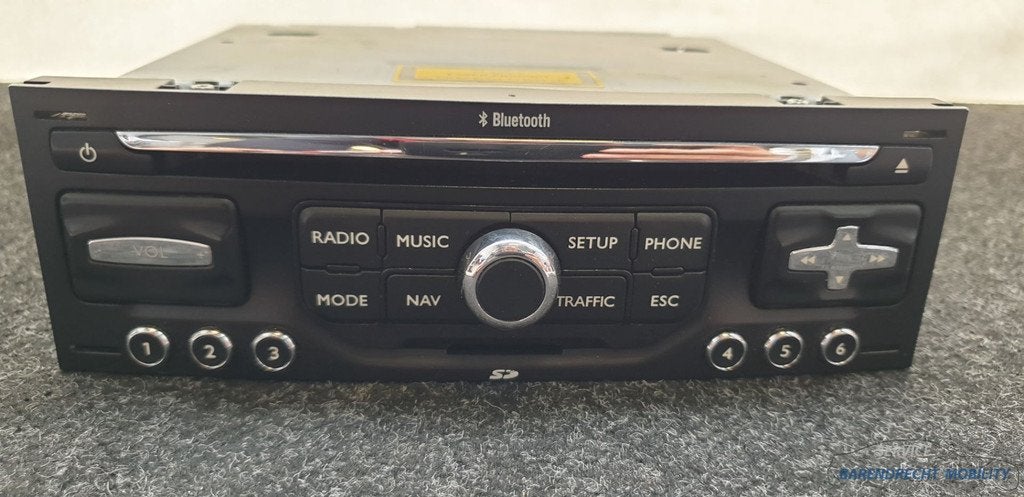 Rneg Radio CD speler met bluetooth en navigatie 96661984XT C, Auto-onderdelen, Taurusavenue 1
2132 LS  Hoofddorp, NL, Gebruikt