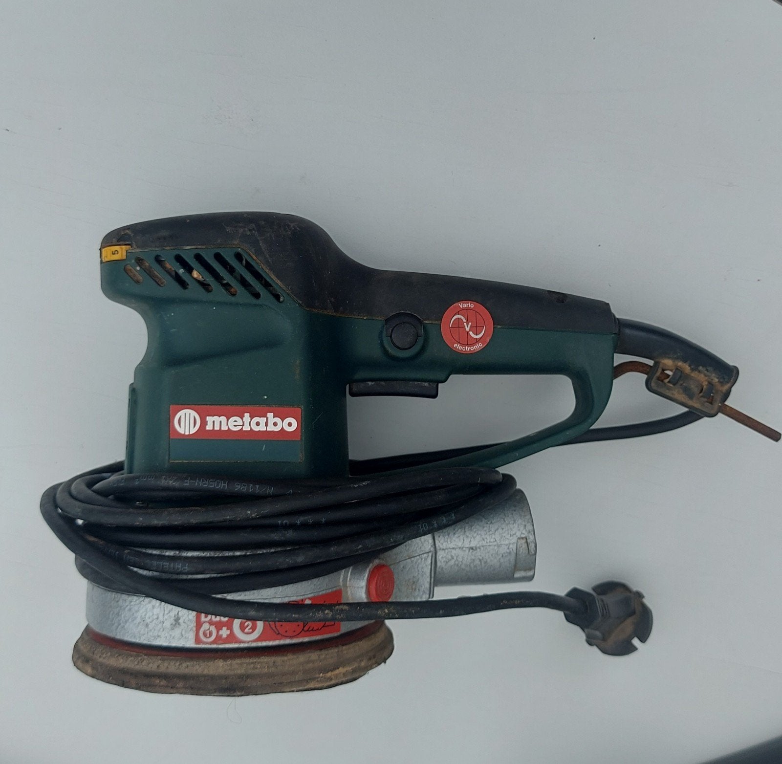 Métabo, Enlèvement, Comme neuf, Moins de 600 watts, Ponceuse circulaire