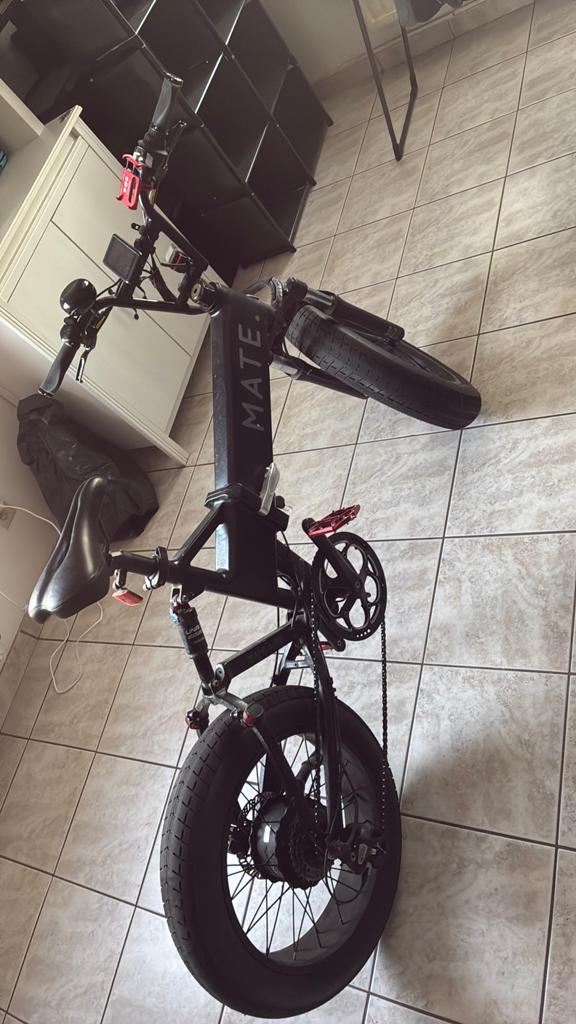 Mate bike 40km u, Heren, Versnellingen, Zo goed als nieuw, Schijfrem