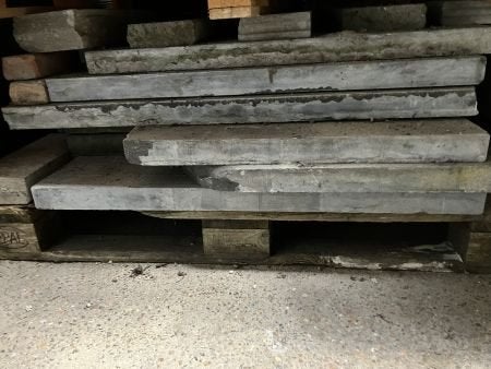 seuils de fenêtre et de porte en pierre bleue, Enlèvement, Utilisé