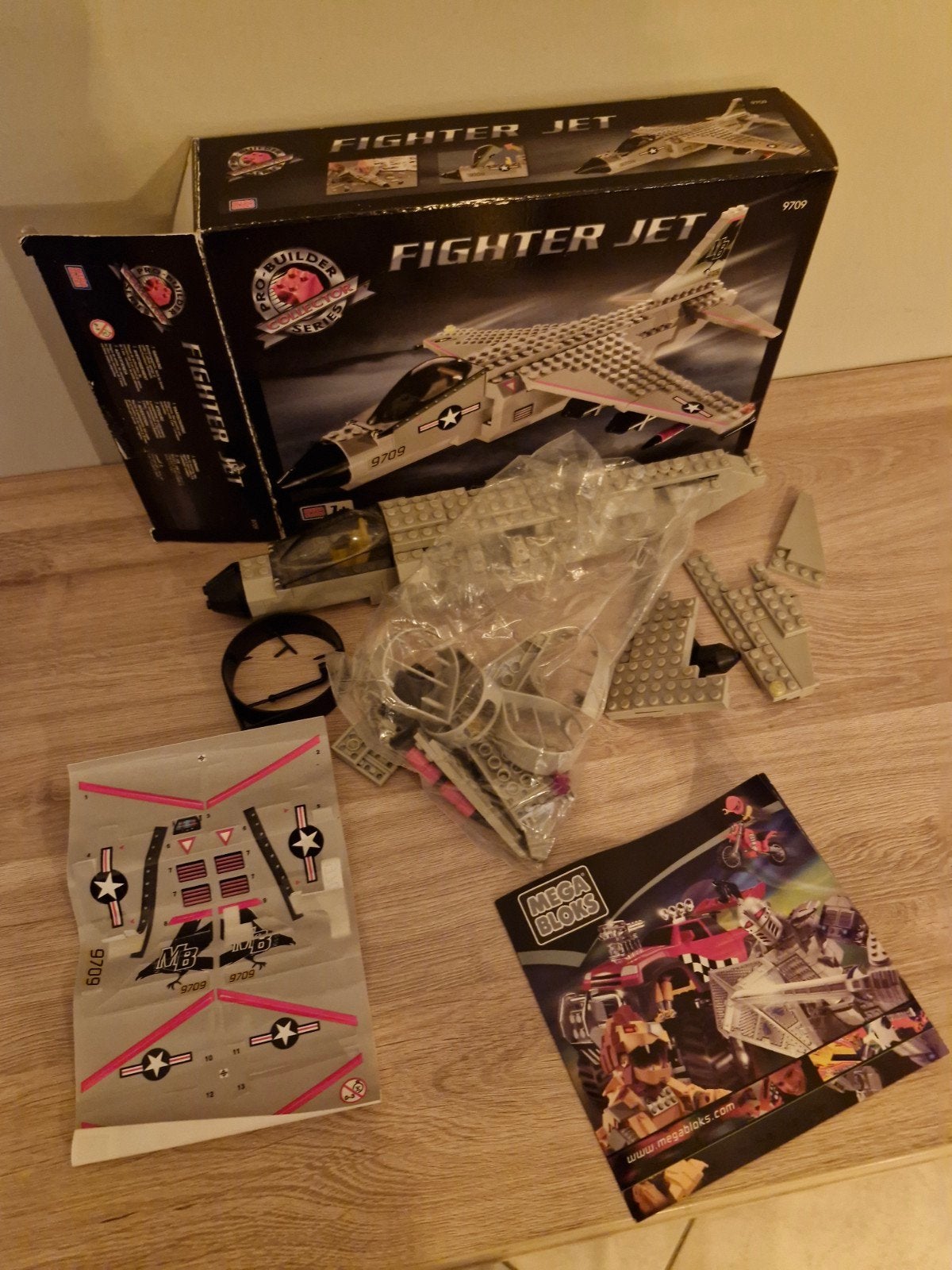 Mega Bloks, Pro-builder collector, Fighter jet, onvolledig, Enfants & Bébés, Enlèvement ou Envoi, Utilisé, Megabloks