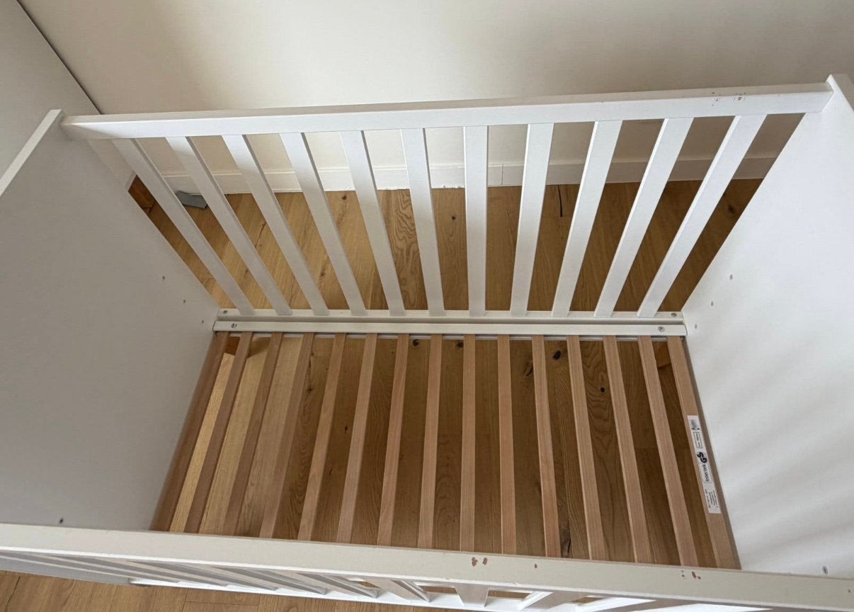 Babybed, Ophalen, Zo goed als nieuw