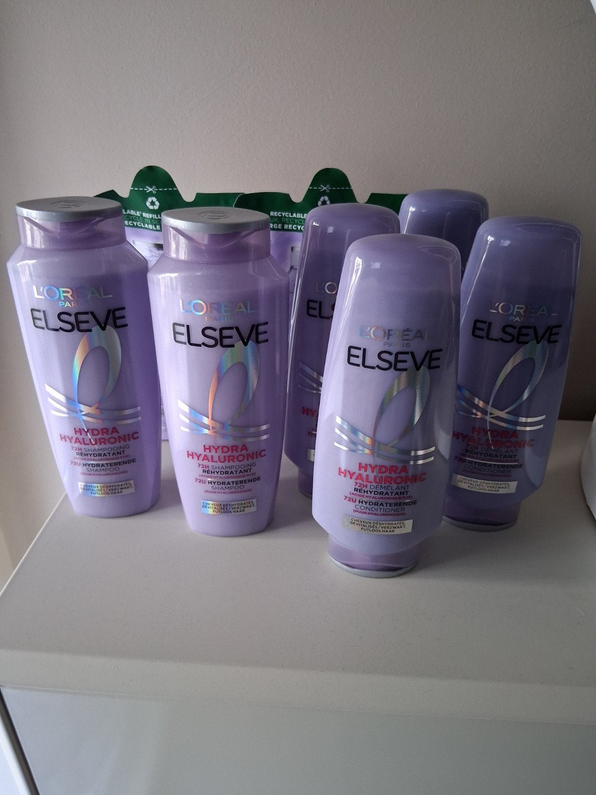 pakket van 8 nieuwe hyaluronshampoos en behandelingen van L', Handtassen en Accessoires, Uiterlijk | Gezichtsverzorging, Verzorging