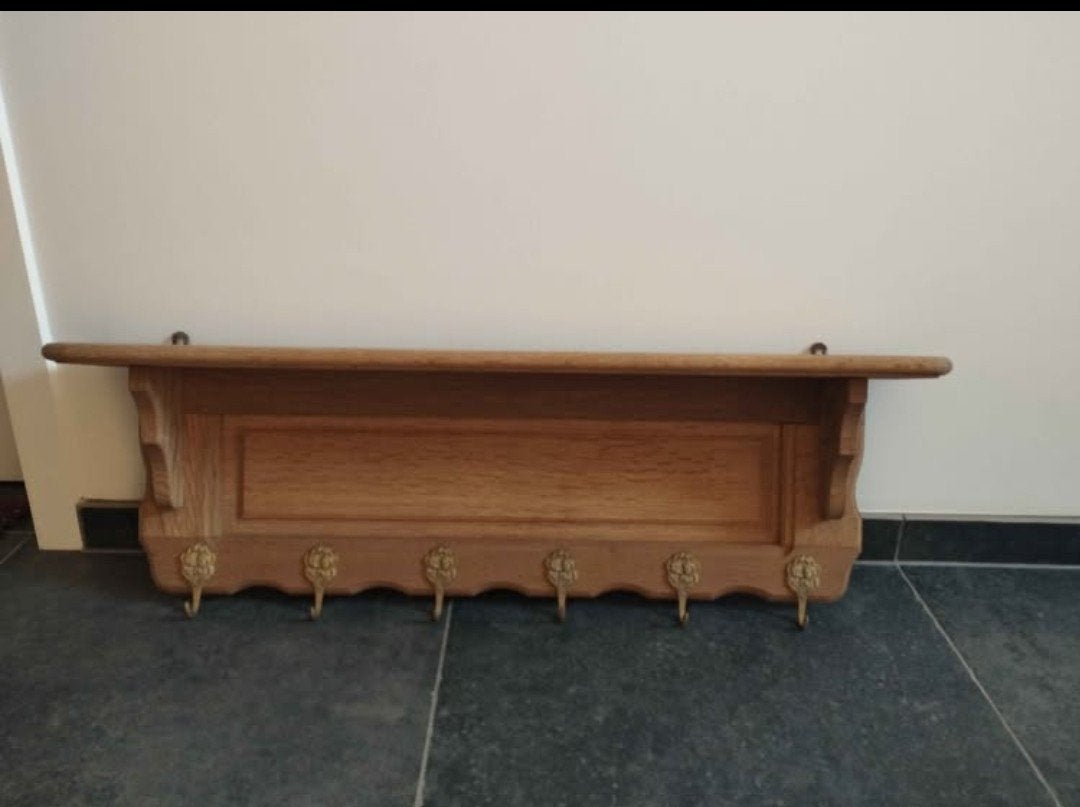 eiken, gezandstraalde kapstok, Ophalen