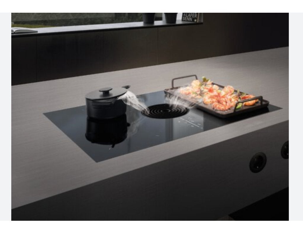 NOUVELLE cuisinière à induction Bora Puru2 R avec extracteur, Electroménager, Neuf, 4 zones de cuisson, Encastré, Enlèvement