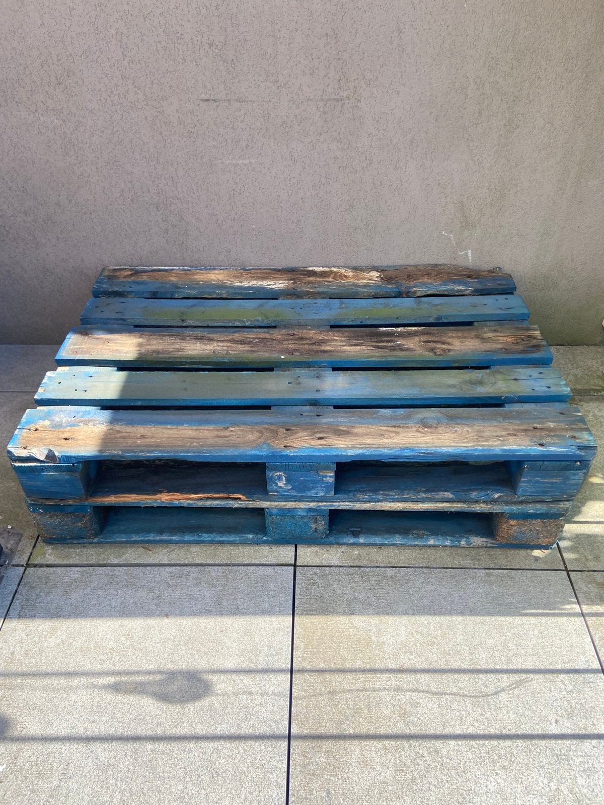 Pallette a donner, Enlèvement, Utilisé