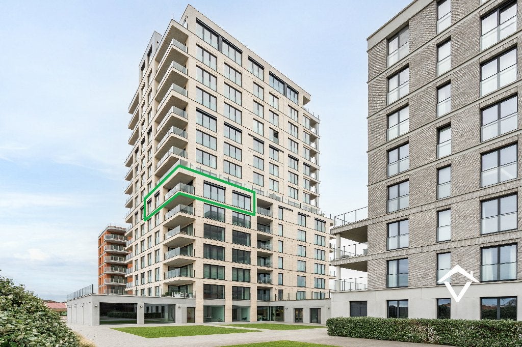Exclusief appartement, panoramisch uitzicht op Oosteroever!, Immo, 56 kWh/m²/jaar, 2 kamers, Provincie West-Vlaanderen, Oostende