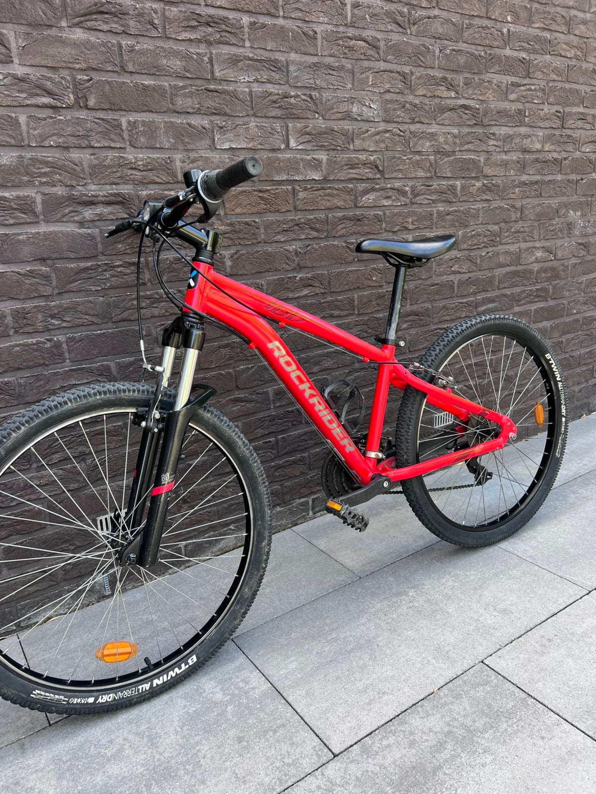 VTT Decathlon Rockrider ST 100 taille xs pneus 26 pouces, Frein sur jante, Enlèvement, Utilisé, Hommes