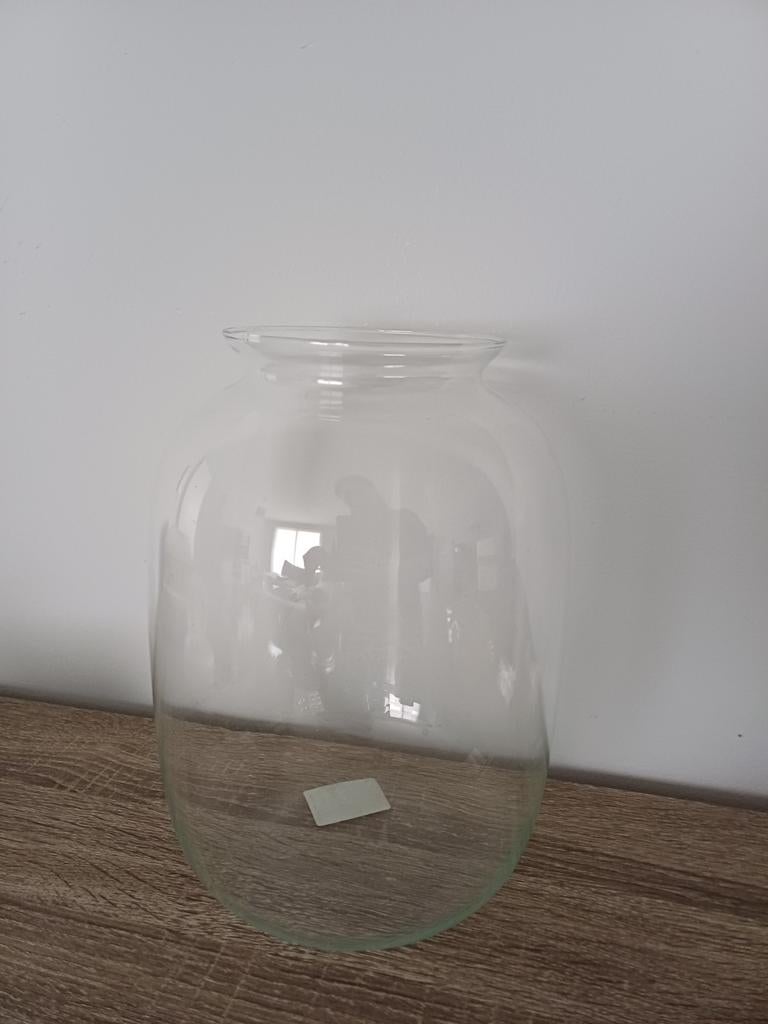 Vaas, Ophalen of Verzenden, Zo goed als nieuw, Glas