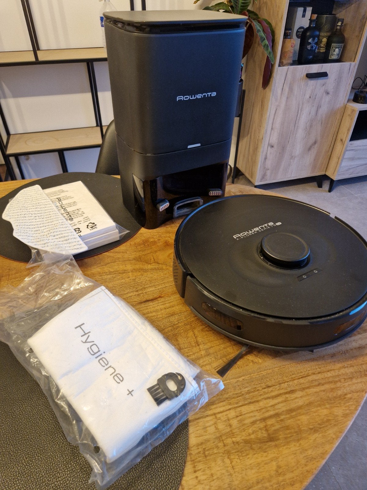 Rowenta X-Plorer 75 S+ met automatisch leegstation, Ophalen, Robotstofzuiger, Rowenta