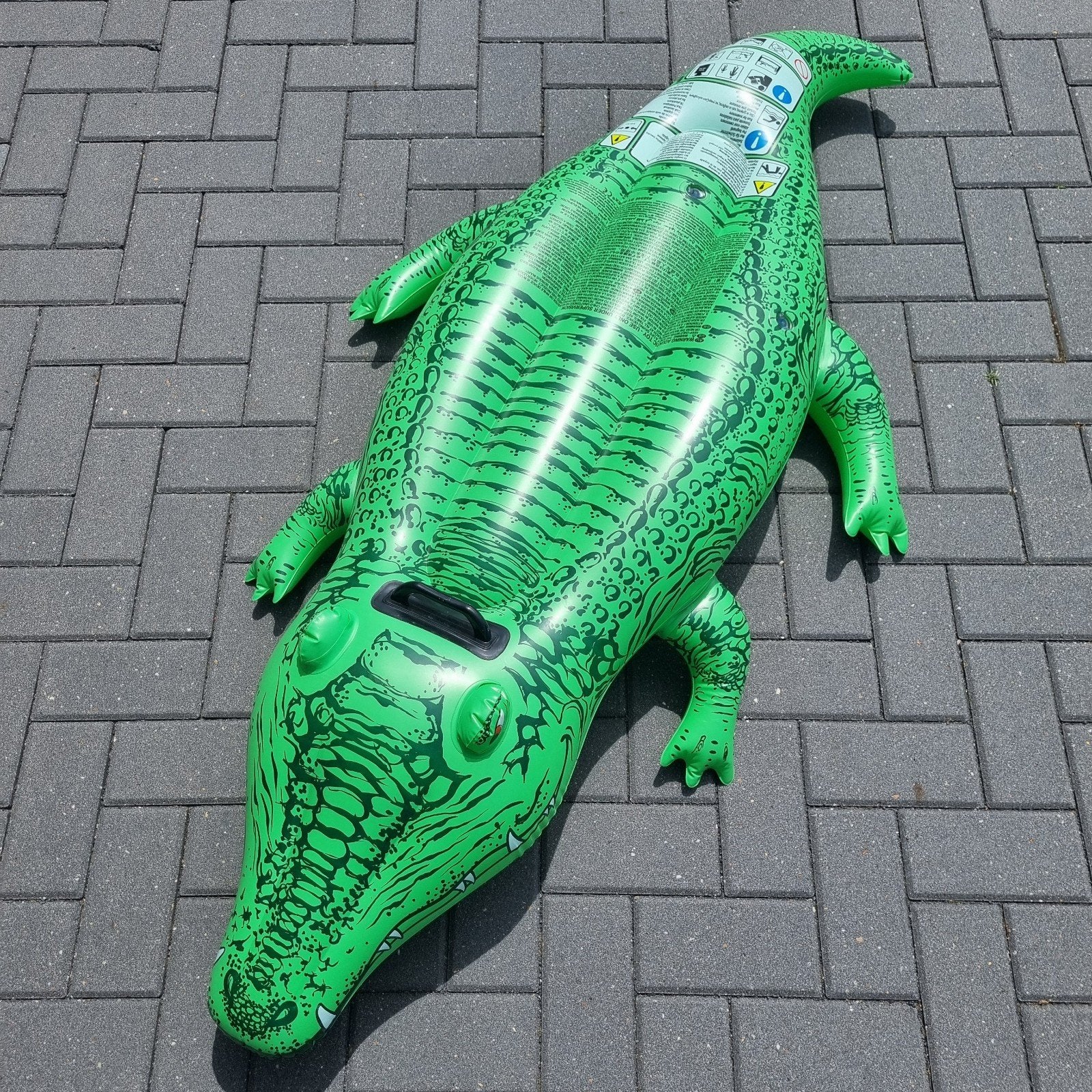 Crocodile avec poignée - gonflable - comme neuf !, Enlèvement ou Envoi
