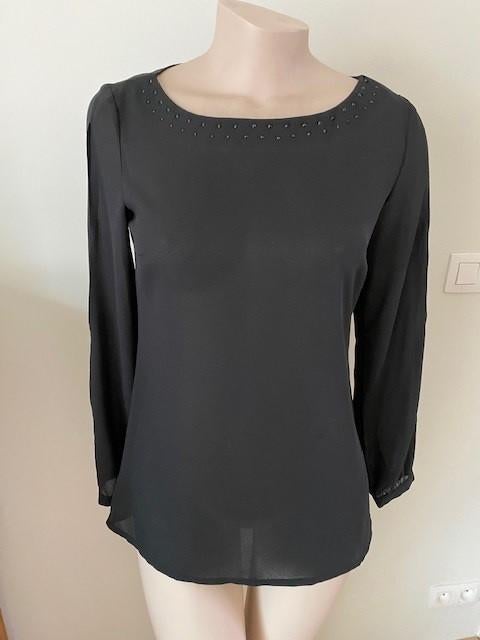 Zwarte Feestelijke blouse (S) - s’Oliver – Nieuw!, Kleding | Dames, Zwart, S. Oliver, Ophalen of Verzenden, Zo goed als nieuw