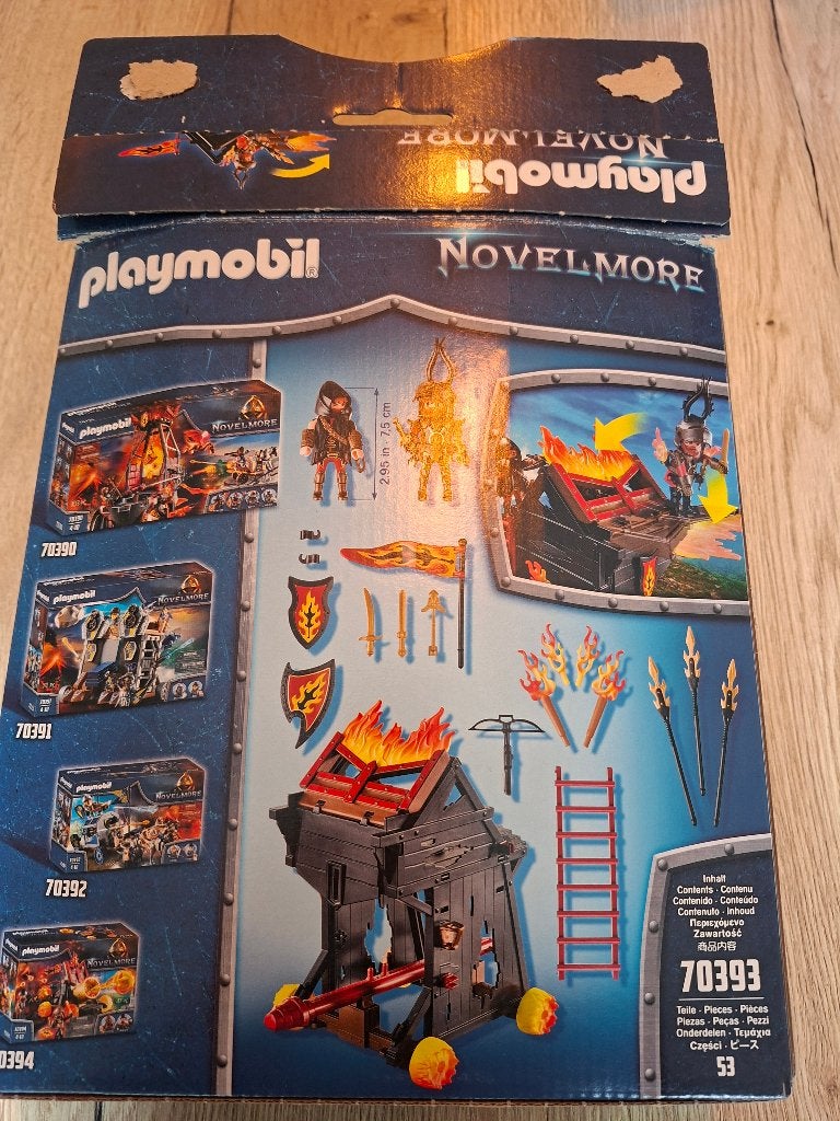 Playmobil Novelmore 70393 Burnham Raiders, Kinderen en Baby's, Speelgoed | Playmobil, Ophalen, Gebruikt, Complete set