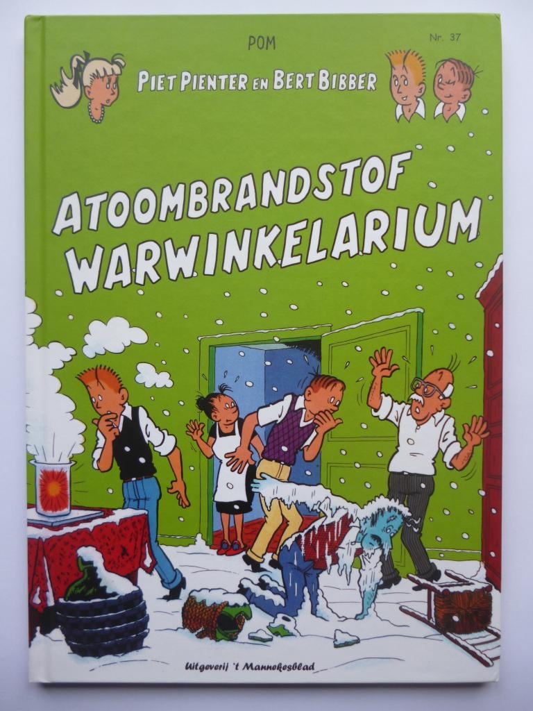 Piet Pienter - Luxe Hardcover Atoombrandstof Warwinkelarium, Boeken, Stripverhalen, Zo goed als nieuw, Eén stripboek, Ophalen of Verzenden
