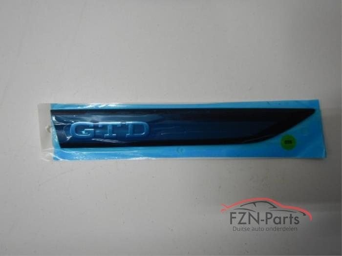 VW Golf 8 GTD Embleem Sticker Logo Zijscherm Rechts, Auto-onderdelen, Ophalen of Verzenden, Gebruikt