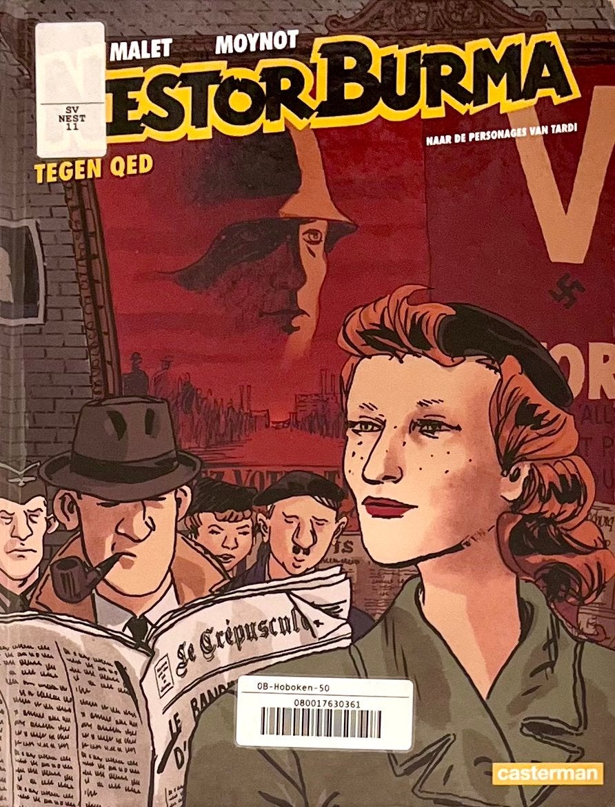 Jacques Tardi - Burma tegen QED - Nr 11 - Goede staat, Boeken, Ophalen of Verzenden, Jacques Tardi