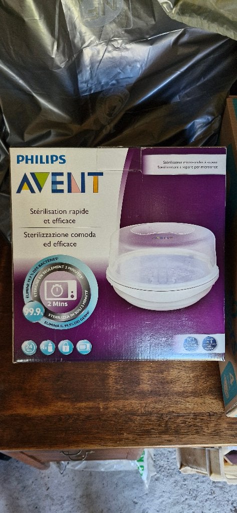 Philips Aven flessensterilisator - Te koop - 20€, Ophalen, Nieuw, Sterilisator