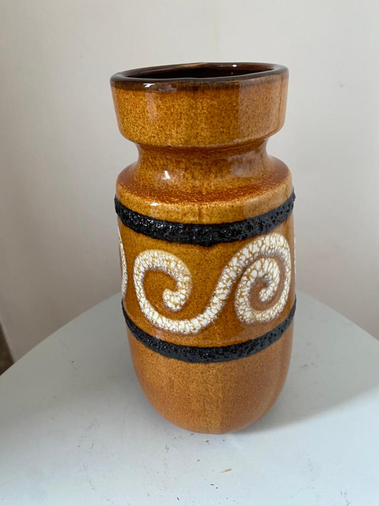 Vase vintage west Germany Scheurich, Antiquités & Art, Enlèvement ou Envoi