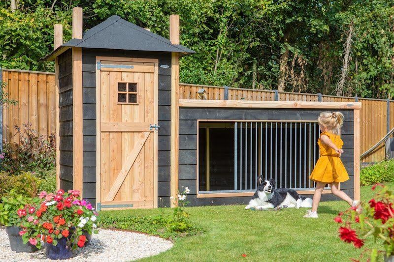 Hondenkennel Hooiberg Siem, Enlèvement ou Envoi, Neuf, Niche à chien