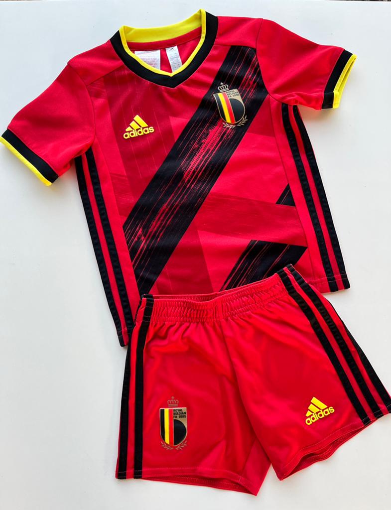 Belgische voetbaltenue kind Adidas - Rode Duivels, Enlèvement, Comme neuf, Maillot